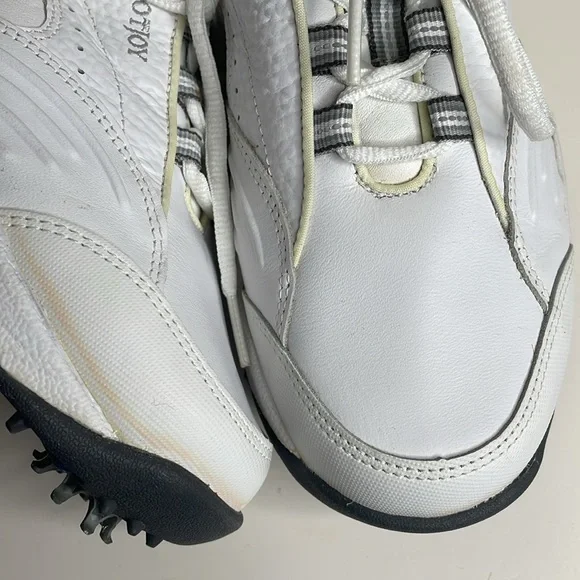 Footjoy ecomfort  98621 womens leather golf shoes with soft cleats in size 7.5 - Picture 8 of 9